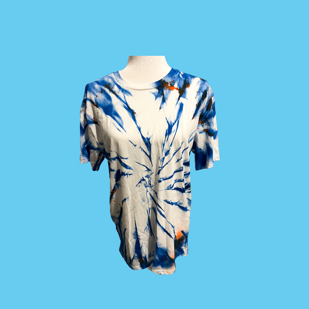 Blue & White